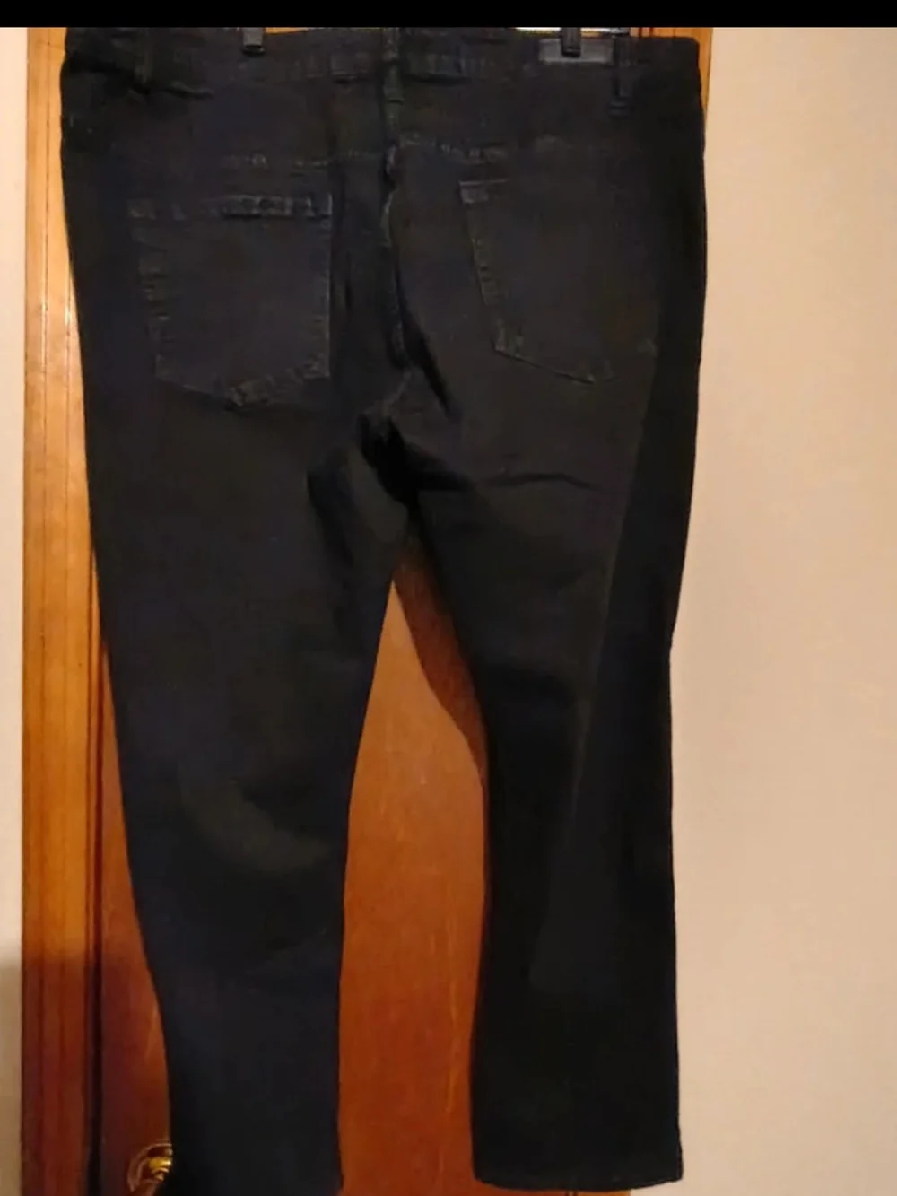 Kenneth Cole Black Straight-Leg Jeans